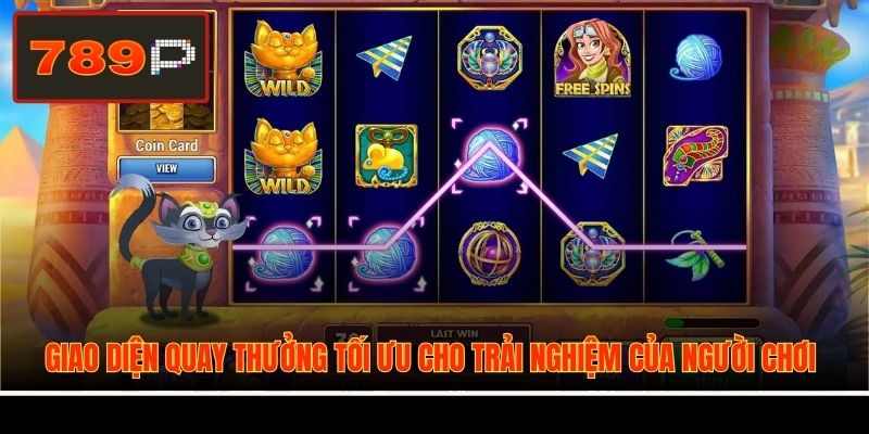 Giao diện quay thưởng tối ưu cho trải nghiệm của người chơi